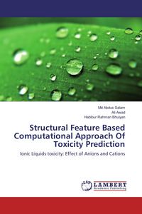 Produktbild: Structural Feature Based Computational Approach Of Toxicity Prediction
