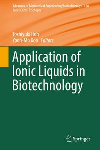 Produktbild: Application of Ionic Liquids in Biotechnology