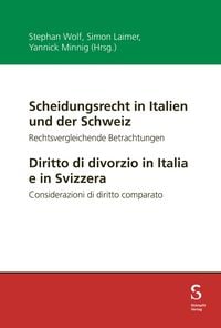 Produktbild: Scheidungsrecht in Italien und der Schweiz / Diritto di divorzio in Italia e in Svizzera