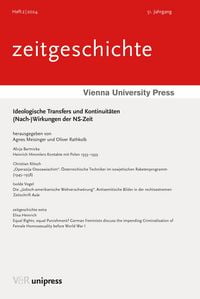 Produktbild: Ideologische Transfers und Kontinuit&auml;ten
