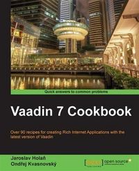 Produktbild: Vaadin 7 Cookbook