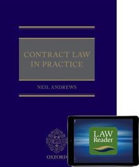 Produktbild: Contract Law in Practice Pack