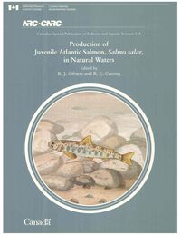 Produktbild: Production of Juvenile Atlantic Salmon, Salmo salar, in Natural Waters