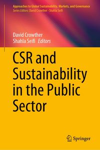 Produktbild: CSR and Sustainability in the Public Sector