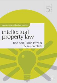 Produktbild: Hart, T: Intellectual Property Law