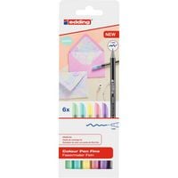 Produktbild: edding Fasermaler Fein 1200 Colour Pen 6er Set
