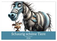 Produktbild: Creepy Creatures (Wandkalender 2026 DIN A2 quer), CALVENDO Monatskalender