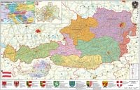 Produktbild: &Ouml;sterreich politisch - PLZ- und Organisationskarte