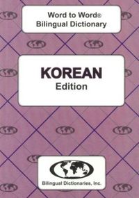 Produktbild: English-Korean & Korean-English Word-to-Word Dictionary