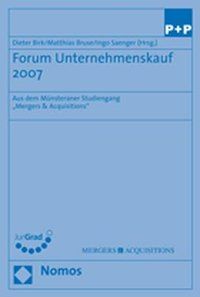 Produktbild: Forum Unternehmenskauf 2007