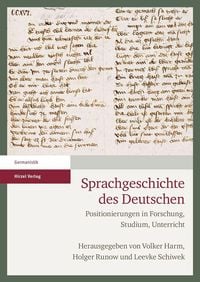 Produktbild: Sprachgeschichte des Deutschen