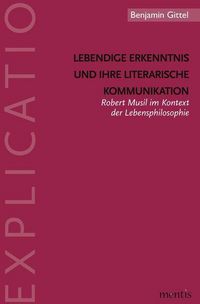 Produktbild: Lebendige Erkenntnis und ihre literarische Kommunikation
