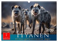 Produktbild: Hy&auml;nen - Afrikas geheimnisvolle J&auml;ger (Wandkalender 2027 DIN A3 quer), CALVENDO Monatskalender