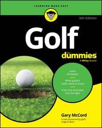 Produktbild: Golf For Dummies, 5th Edition