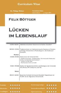Produktbild: L&uuml;cken im Lebenslauf