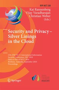 Produktbild: Security and Privacy - Silver Linings in the Cloud