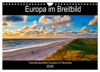 Produktbild: Europa im Breitbild (Wandkalender 2026 DIN A4 quer), CALVENDO Monatskalender