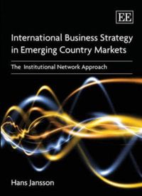 Produktbild: Jansson, H:  International Business Marketing in Emerging Co