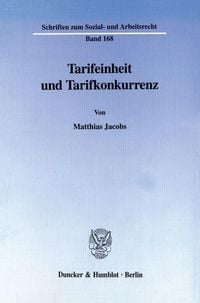Produktbild: Tarifeinheit und Tarifkonkurrenz.