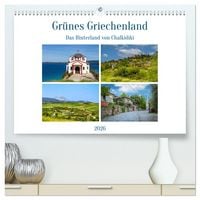 Produktbild: Gr&uuml;nes Griechenland (hochwertiger Premium Wandkalender 2026 DIN A2 quer), Kunstdruck in Hochglanz