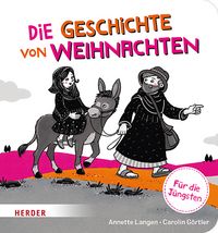 Produktbild: Die Geschichte von Weihnachten Kontrastbuch (Pappbilderbuch)