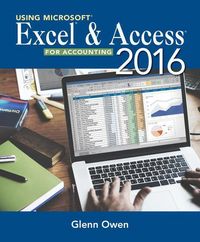 Produktbild: Owen, G: Using Microsoft Excel and Access 2016 for Accountin