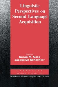Produktbild: Linguistic Perspectives on Second Language Acquisition
