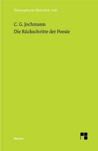 Produktbild: Die R&uuml;ckschritte der Poesie