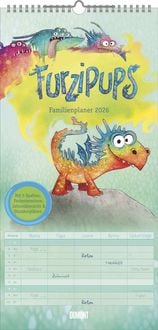 Produktbild: Furzipups der Knatterdrache - Familienplaner mit 5 Spalten