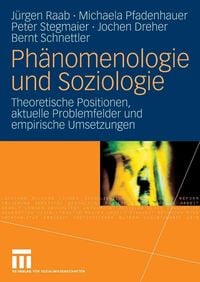 Produktbild: Ph&auml;nomenologie und Soziologie