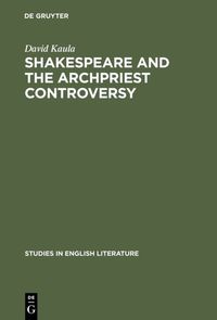 Produktbild: Shakespeare and the archpriest controversy