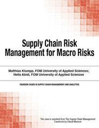 Produktbild: Supply Chain Risk Management for Macro Risks