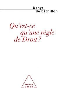 Produktbild: Qu'est-ce qu'une regle de Droit ?