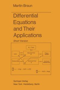 Produktbild: Differential Equations and Their Applications