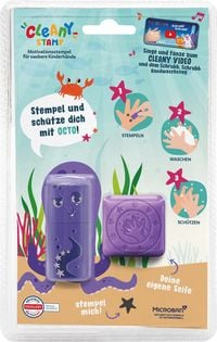 Produktbild: COLOP little NIO Cleany Stamp Octopus, Handwasch-Stempel + Seife