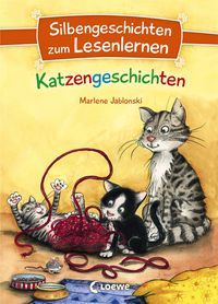 Produktbild: Silbengeschichten zum Lesenlernen - Katzengeschichten
