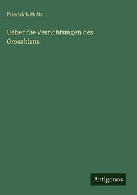 Produktbild: Ueber die Verrichtungen des Grosshirns