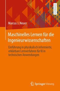 Produktbild: Maschinelles Lernen f&uuml;r die Ingenieurwissenschaften