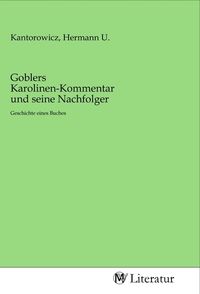 Produktbild: Goblers Karolinen-Kommentar und seine Nachfolger