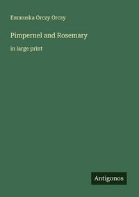 Produktbild: Pimpernel and Rosemary