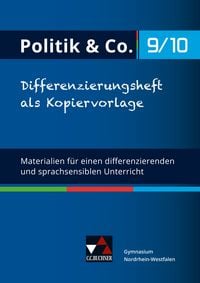 Produktbild: Politik & Co. - Nordrhein-Westfalen - G9 / Politik & Co. NRW Differenzierungsheft 9/10