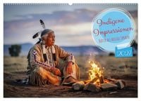 Produktbild: Indigene Impressionen (Wandkalender 2027 DIN A2 quer), CALVENDO Monatskalender