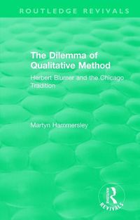 Produktbild: Hammersley, M: : The Dilemma of Qualitative Method (1989)