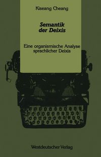 Produktbild: Semantik der Deixis