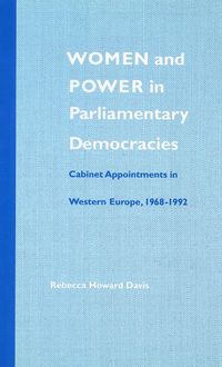 Produktbild: Women and Power in Parliamentary Democracies