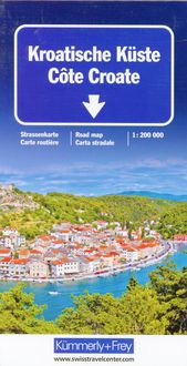 Bild vom Artikel KuF Kroatische Küste 1 : 200 000. Straßenkarte, LZ bis 2025 vom Autor Hallwag Kümmerly+Frey AG