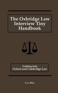 Produktbild: The Oxbridge Law Interview Tiny Handbook