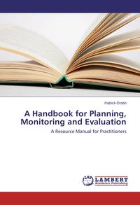 Produktbild: A Handbook for Planning, Monitoring and Evaluation