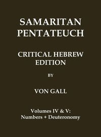 Produktbild: Samaritan Pentateuch