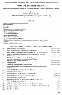 Produktbild: Freie und Bedeckte Ablation
